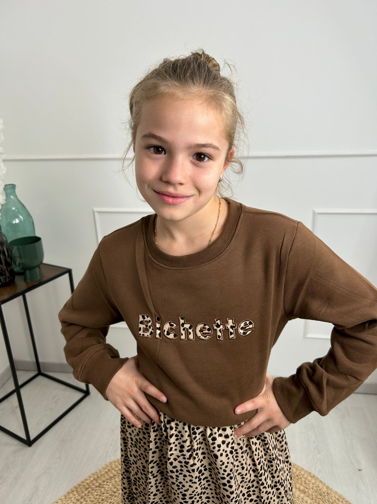 Sweat BICHETTE Chocolat
