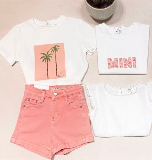 Short CŒUR Corail