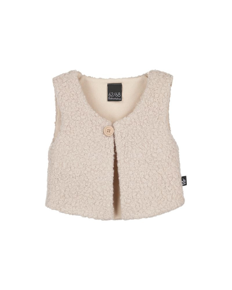 Gilet Boucle Sable