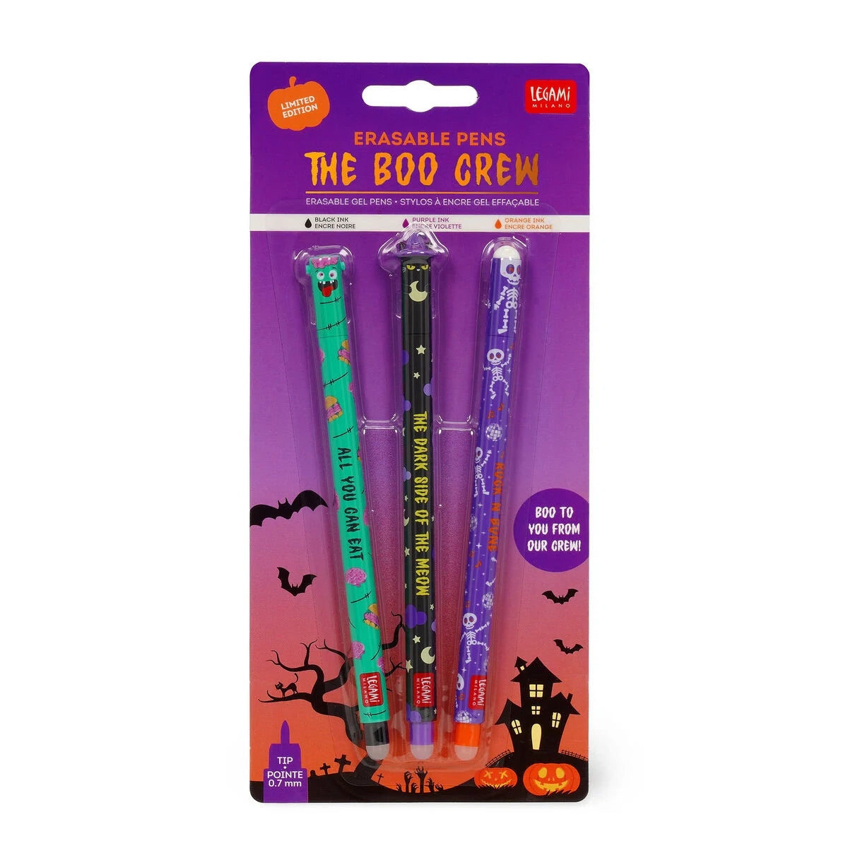 3 Stylos effaçables - Pack HALLOWEEN