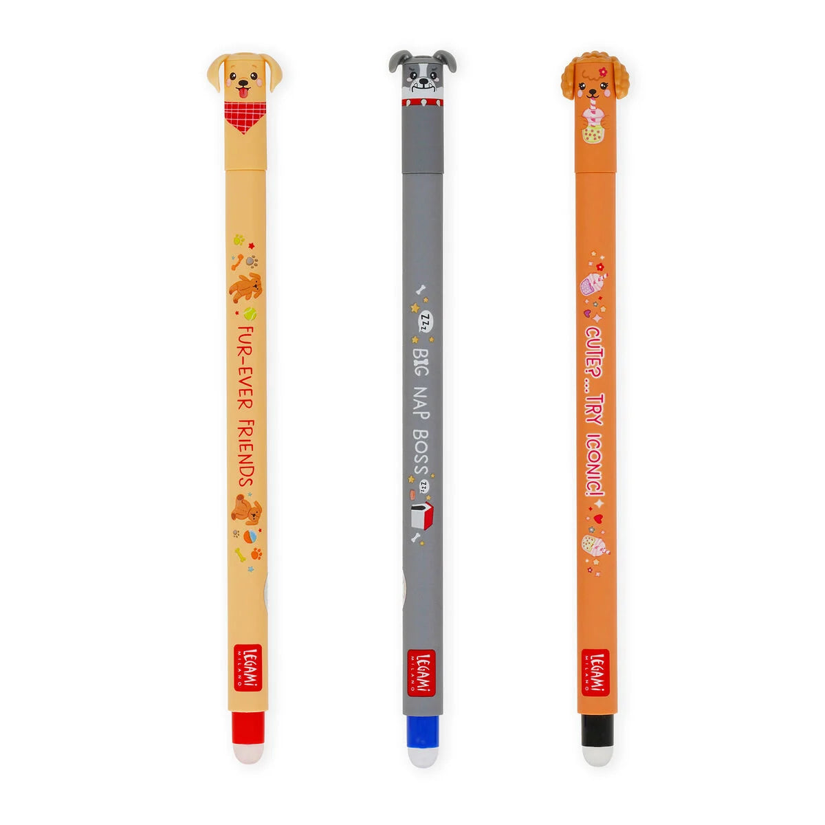 Set de 3 Stylos Effaçables - Erasable Pen - Fur-ever Friends