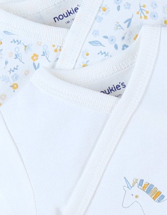 Set 2 bodys croisés Licorne