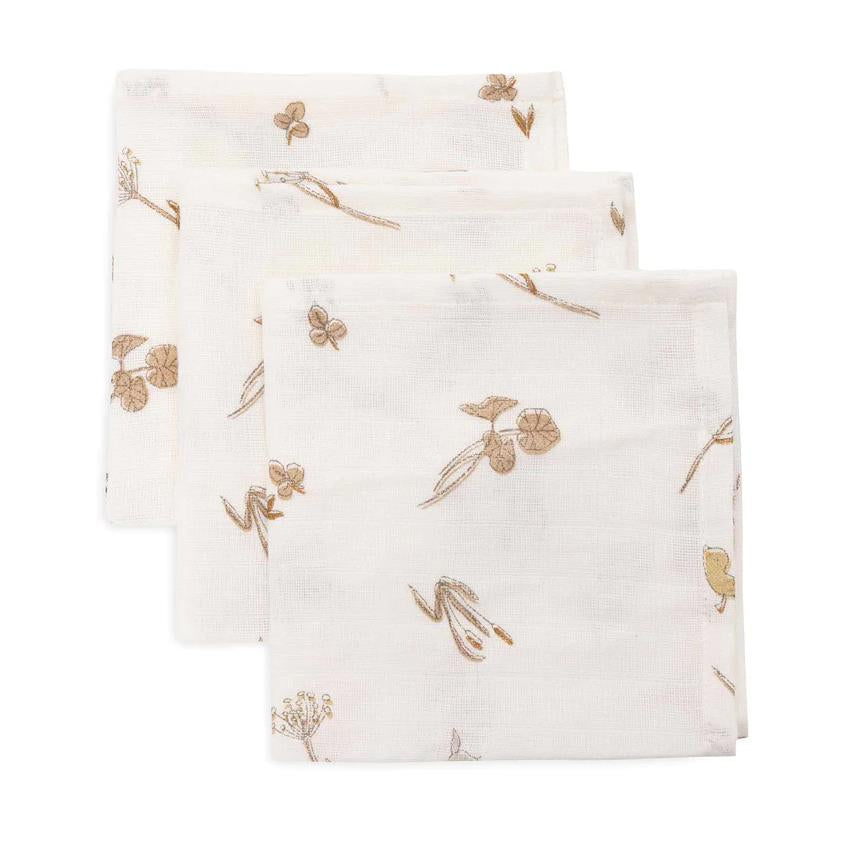 Lange gaze de coton small 70x70cm - Riverside - 3 Unités