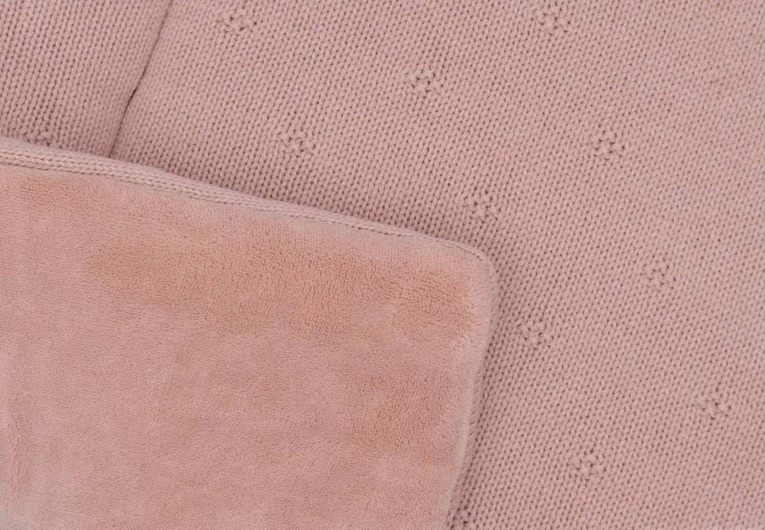 Tapis de parc 75x95cm Cosy Knit Wild Rose