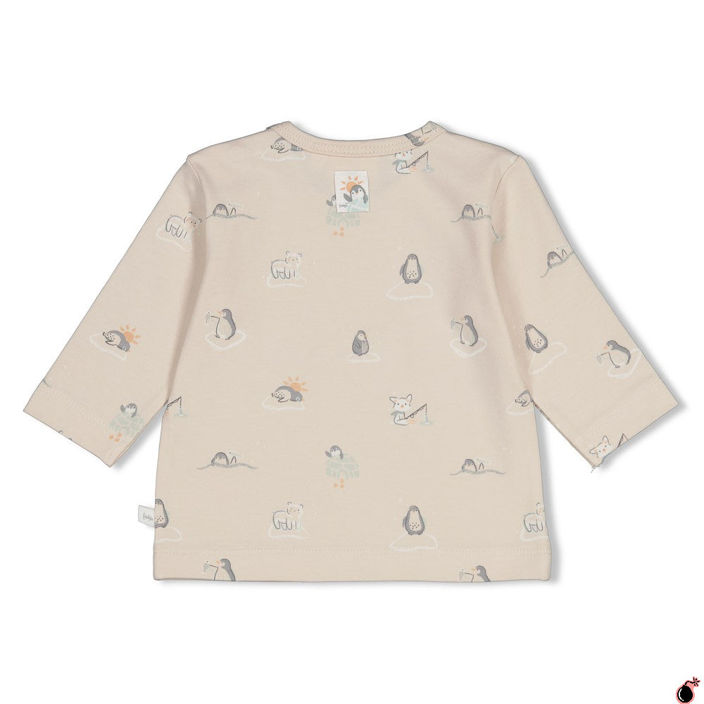 T shirt Pingouin Jaune