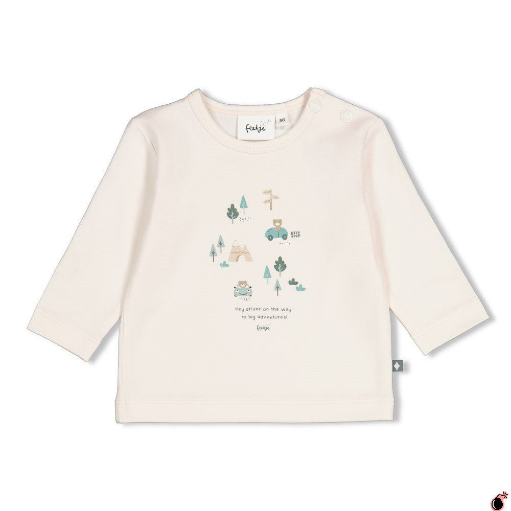 T shirt Bip bip Blanc