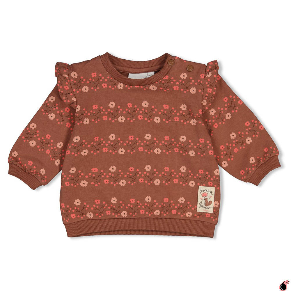 Sweat Jardin Brun