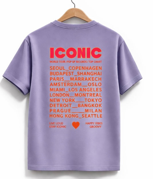 T-shirt ICONIC Violet