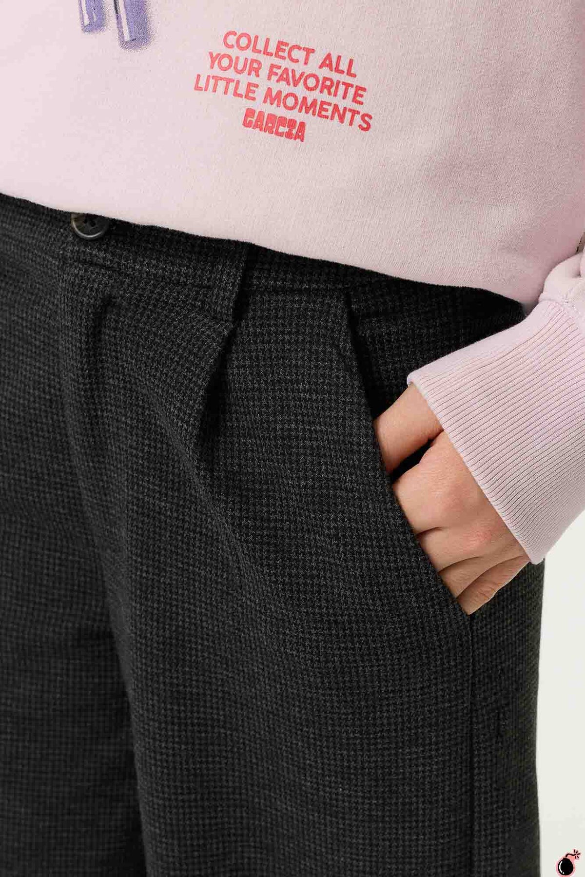 Pantalon Melissa Gris