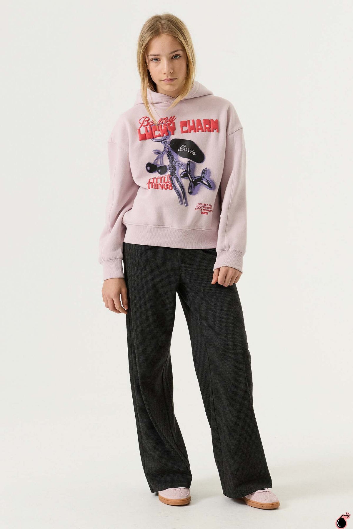 Pantalon Melissa Gris