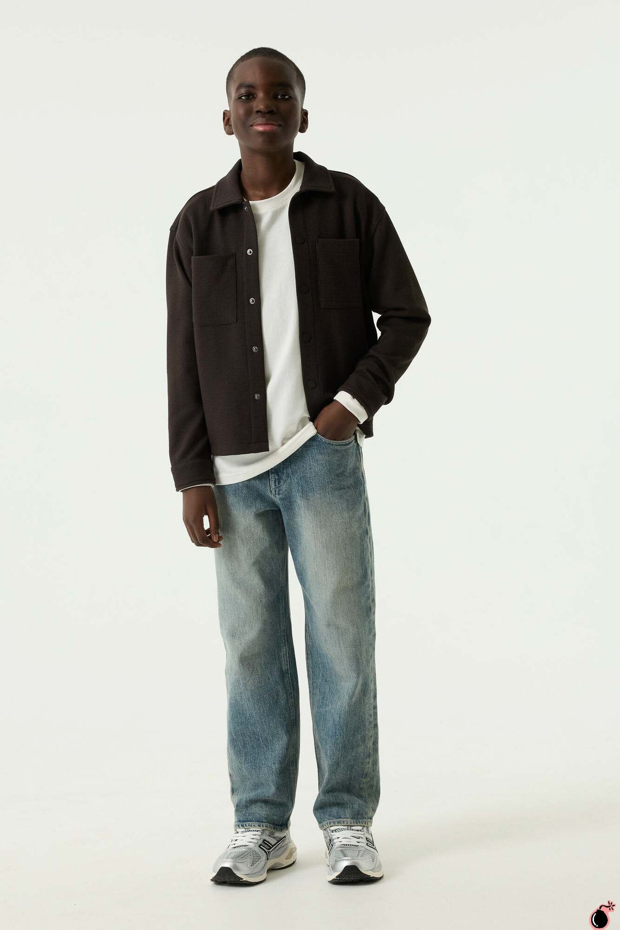 Chemise Raffaele Marron