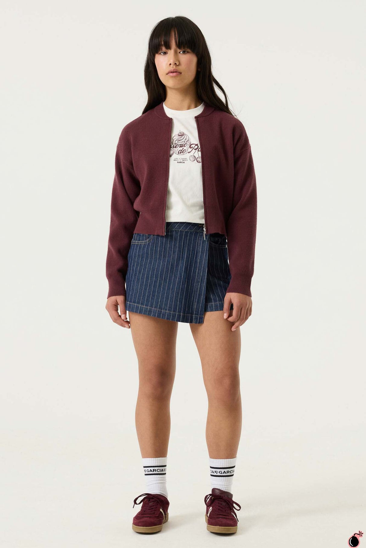Gilet Noemi Rouge