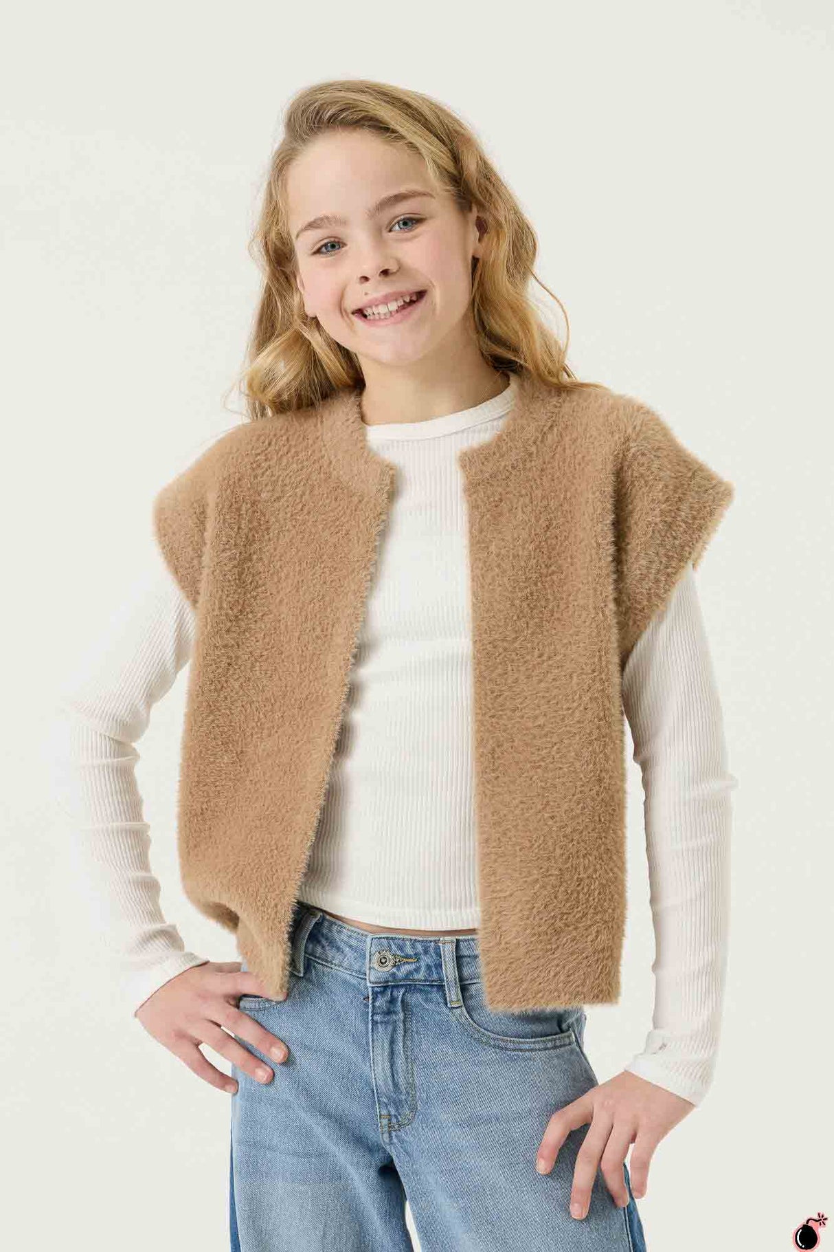 Gilet Giorgia Marron
