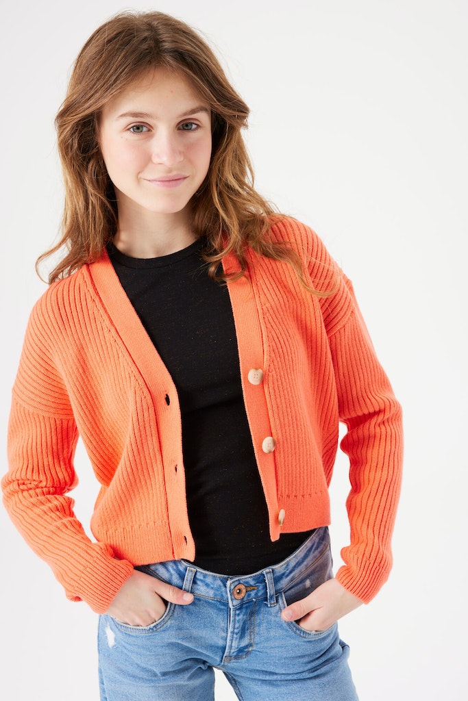 Gilet Evelyn Orange vif m
