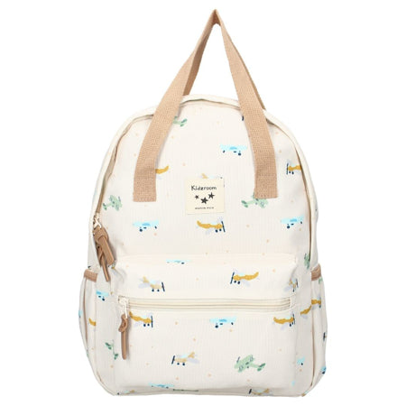 Sac à dos MÉDIUM Avions Beige
