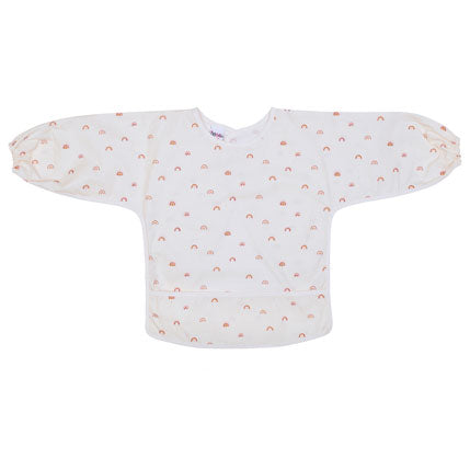 Bavoir à manches imperméable ARC-EN-CIEL