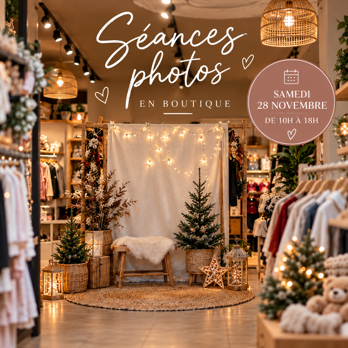 Séance photo – Samedi 28 novembre | Acompte