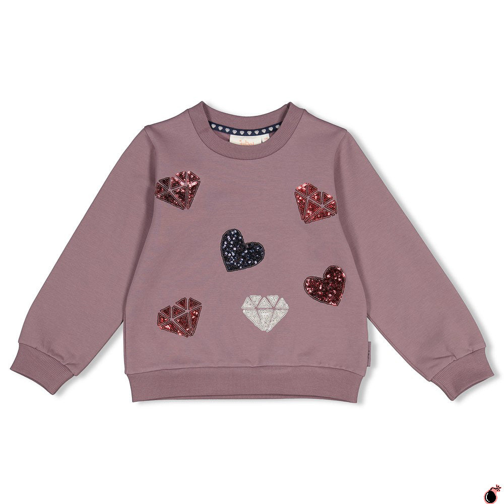 Sweat Princesse Mauve