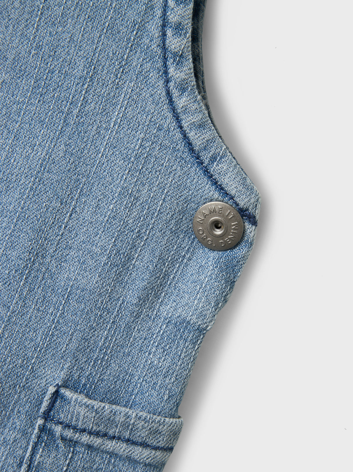 Salopette en jeans FRED Bleu