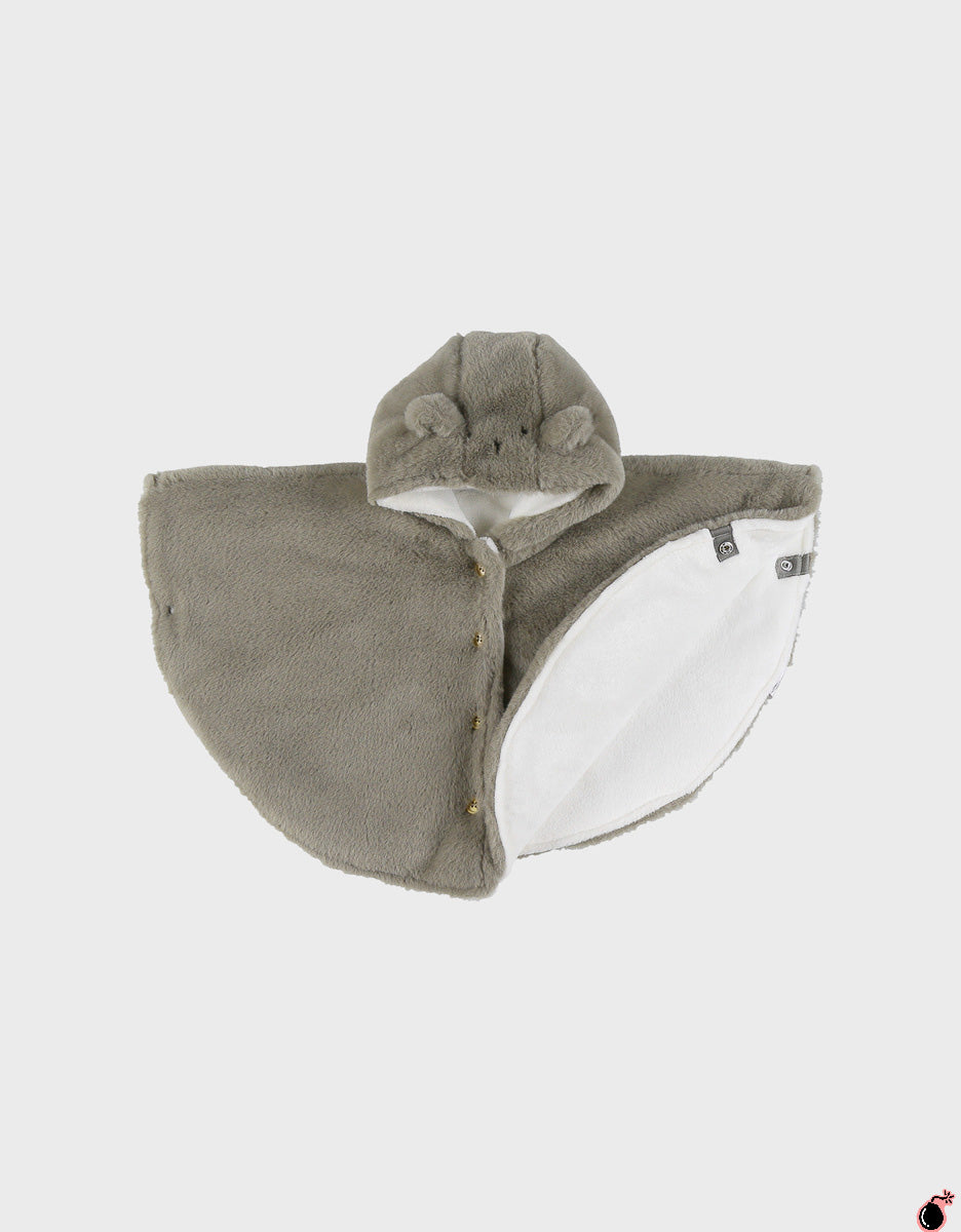 Poncho Hiver Kaki