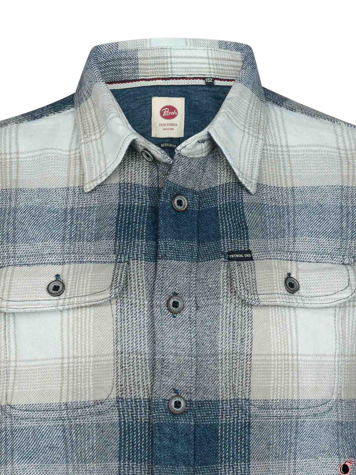 Chemise Grayson Bleu