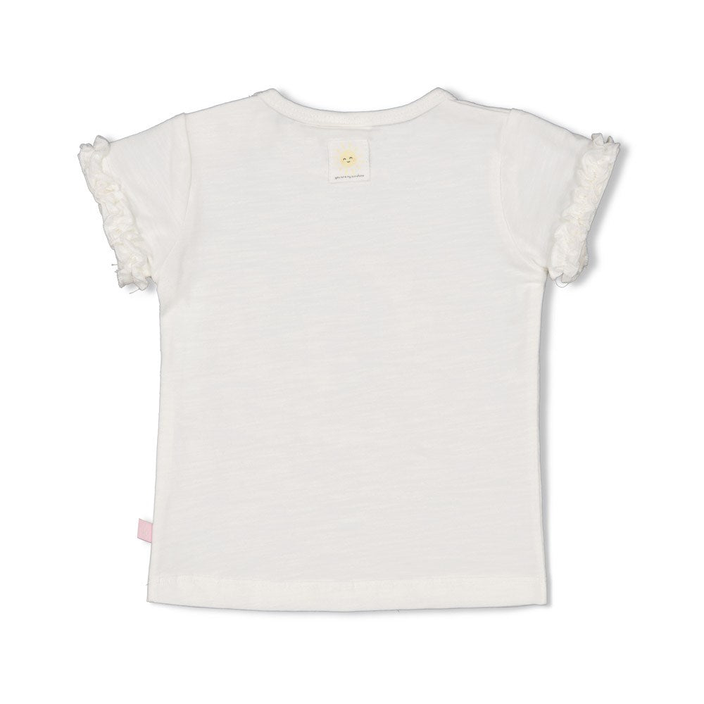T shirt Sunshine Blanc