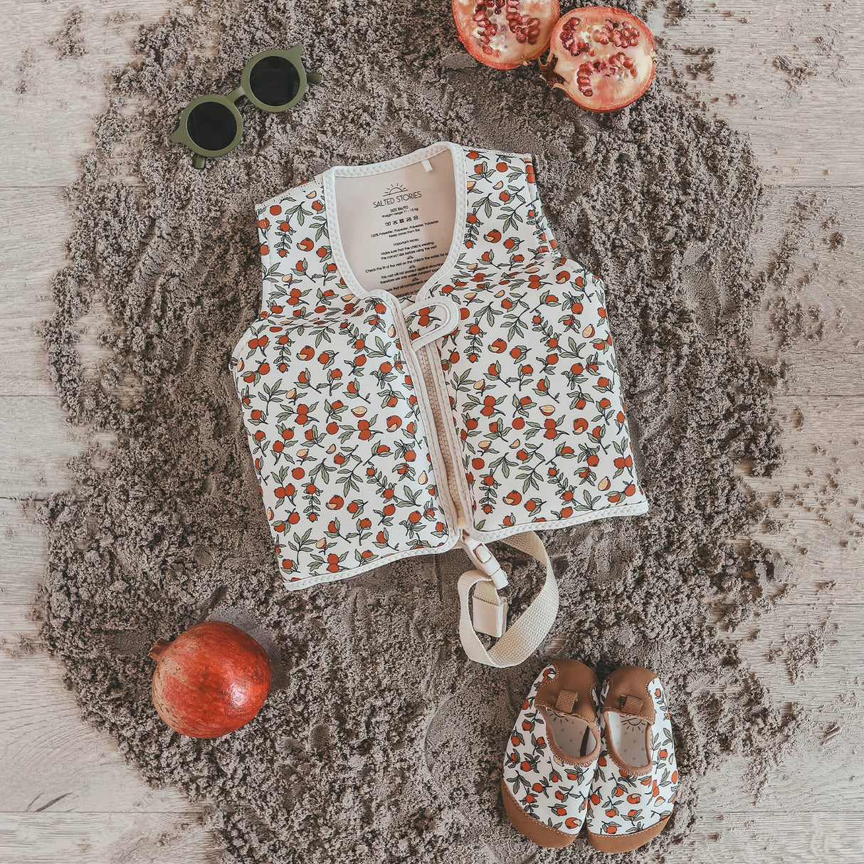 Veste de sauvetage Noa Blanc orangé
