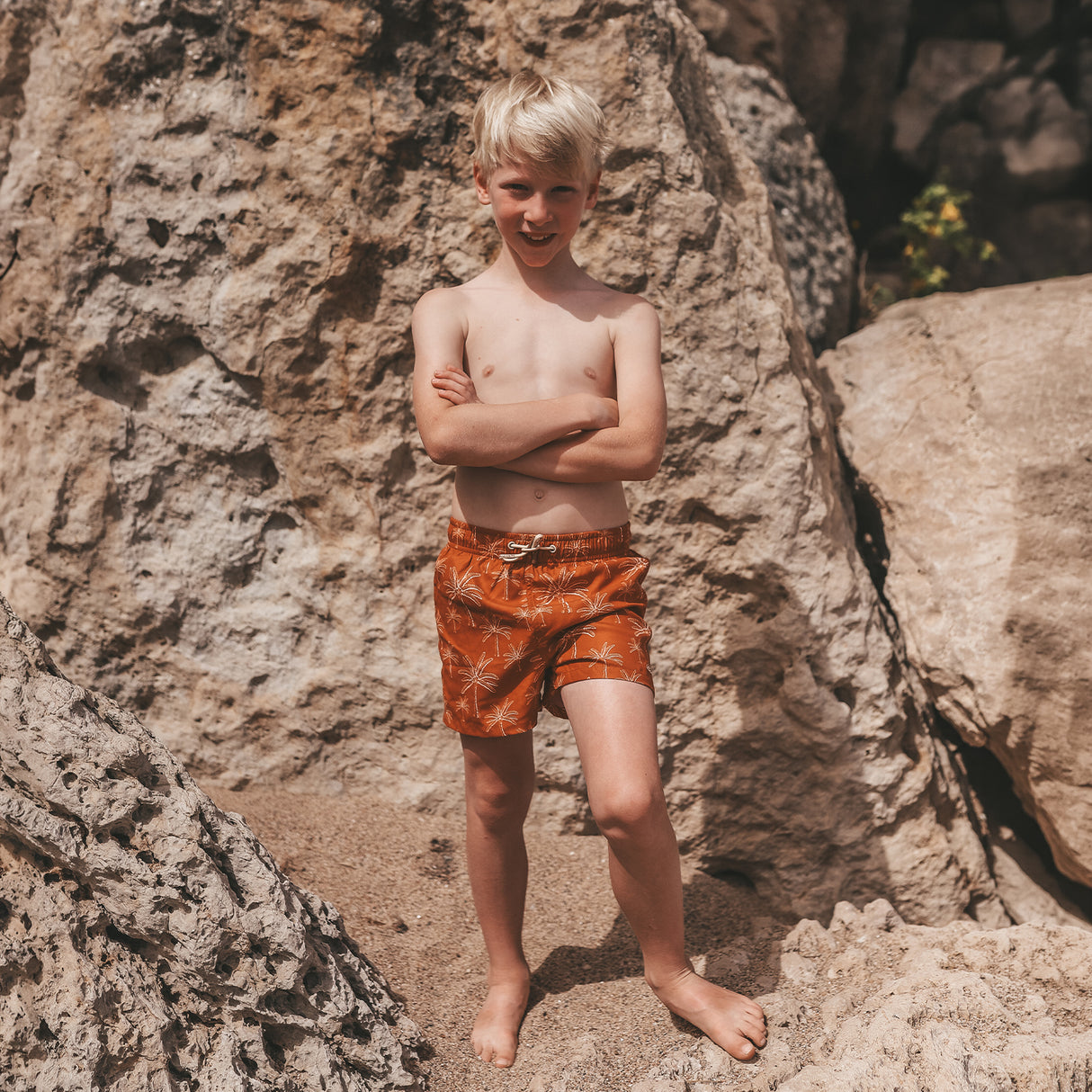 Maillot short Kelan rouge