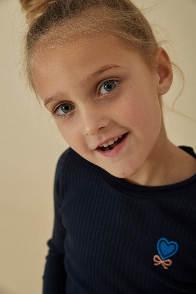 Always Love T-Shirt Blau