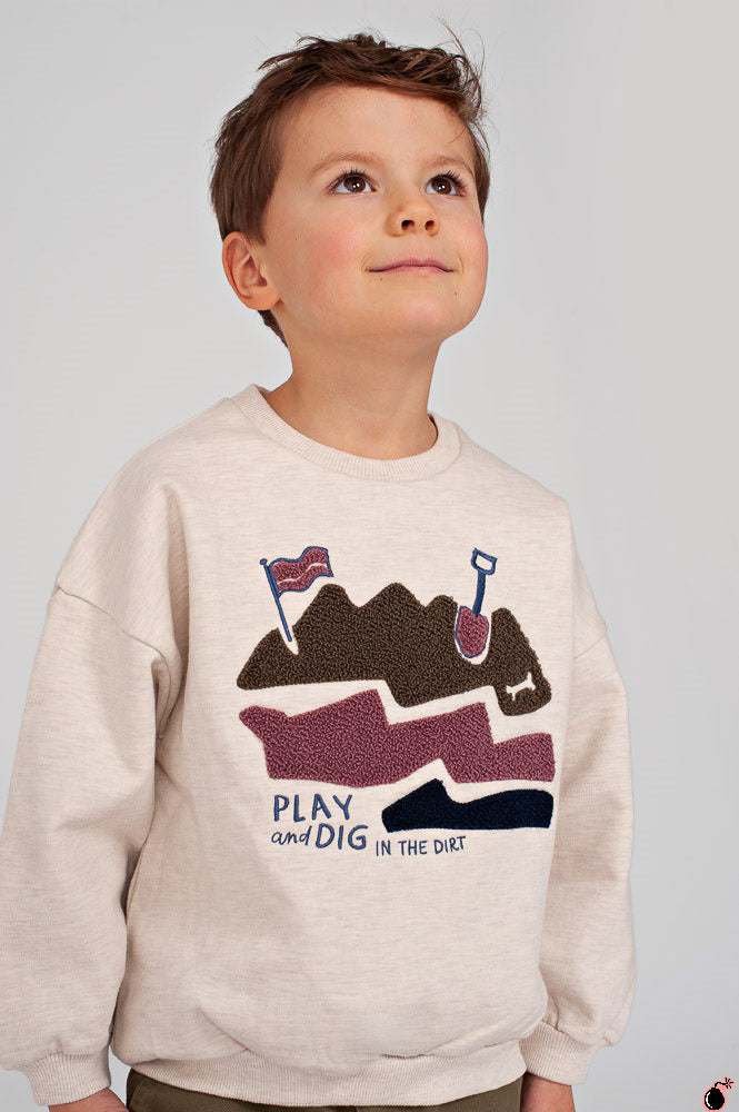 Sweat Rock Blanc cassé