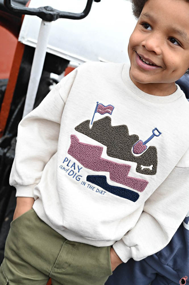 Sweat Rock Blanc cassé