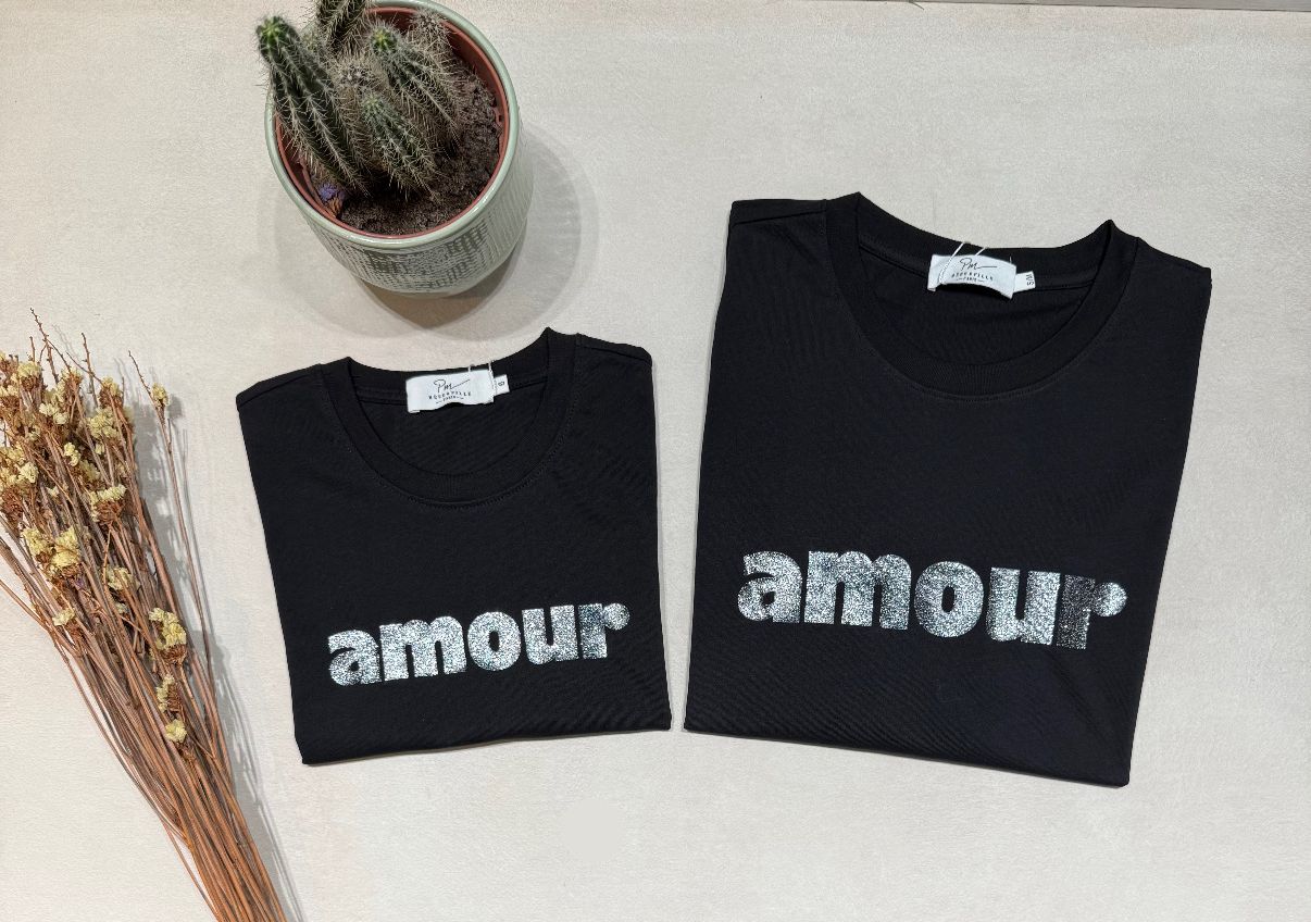 T-shirt AMOUR NOIR