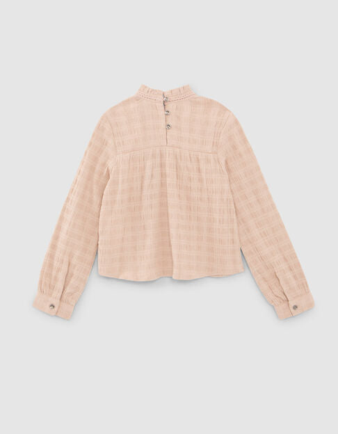 DOWNTOWN BALLET Bluse Zartrosa