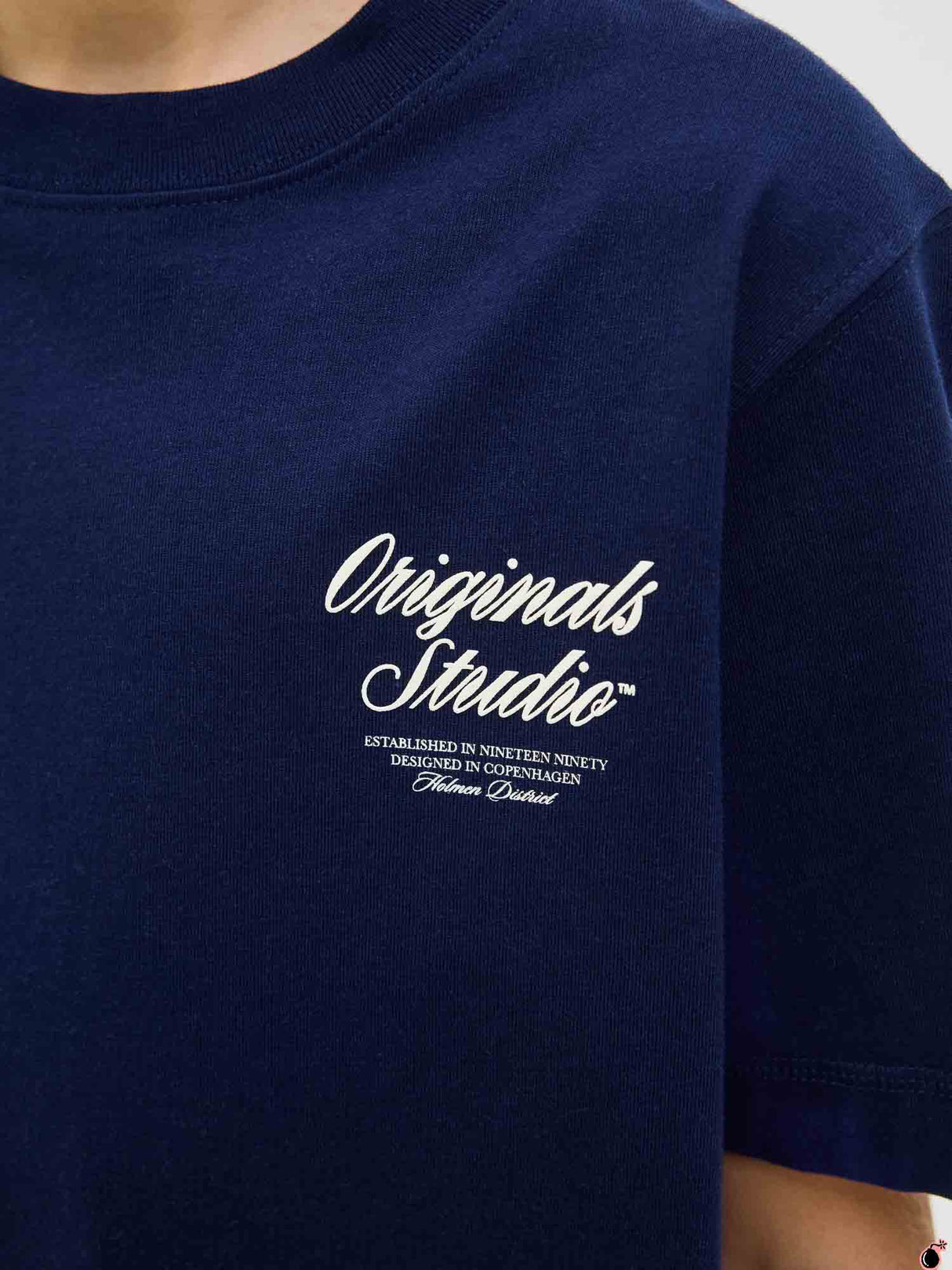 T shirt NORREBRO Bleu (JUNIOR)