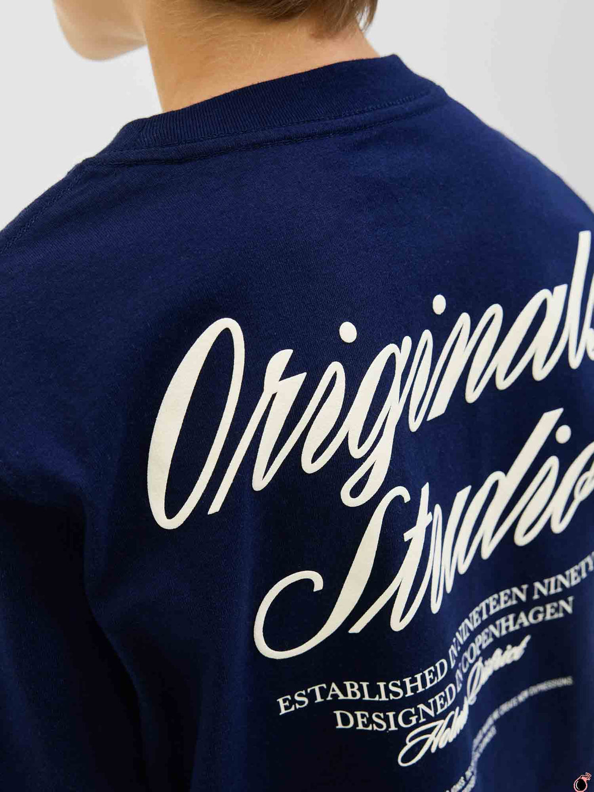 T shirt NORREBRO Bleu (JUNIOR)