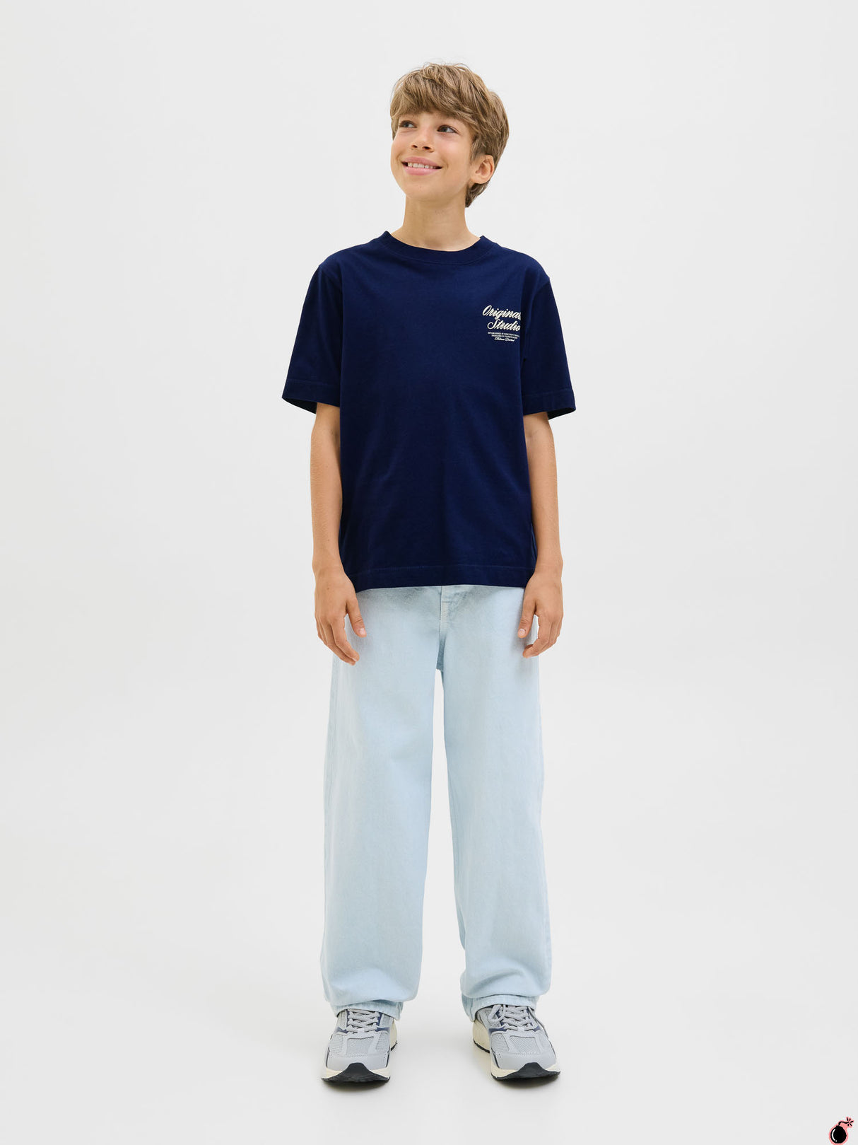 T shirt NORREBRO Bleu (JUNIOR)