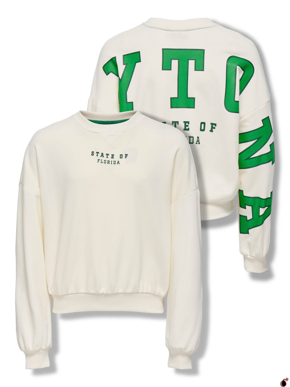 Sweat SALLY Blanc cassé