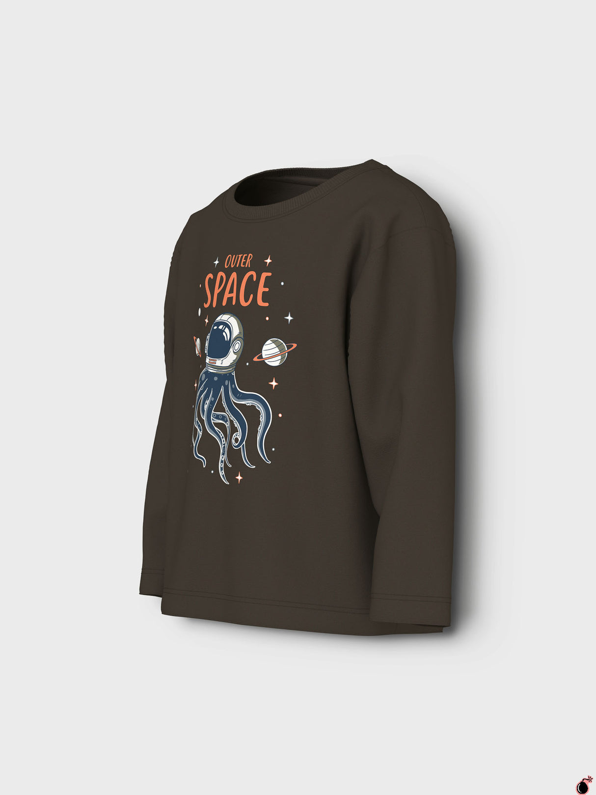 T shirt VICTOR Marron