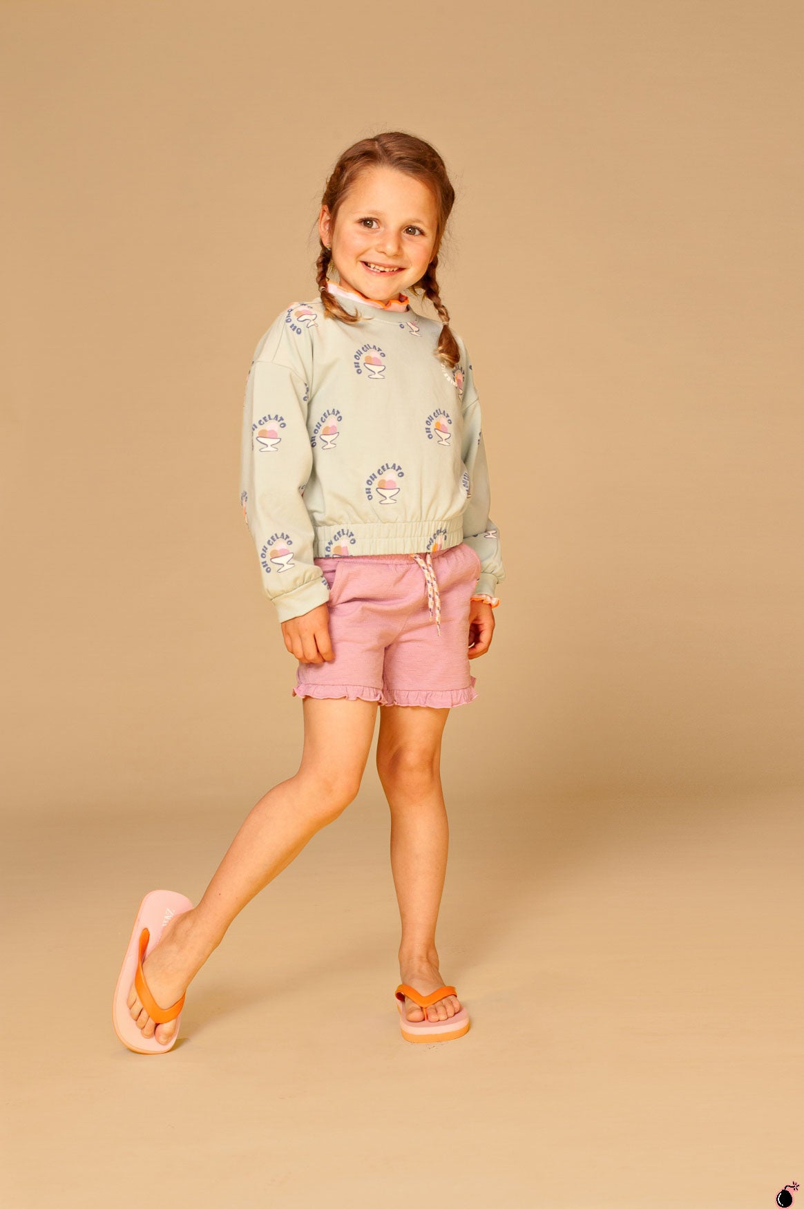 Short Clarisse Lilas