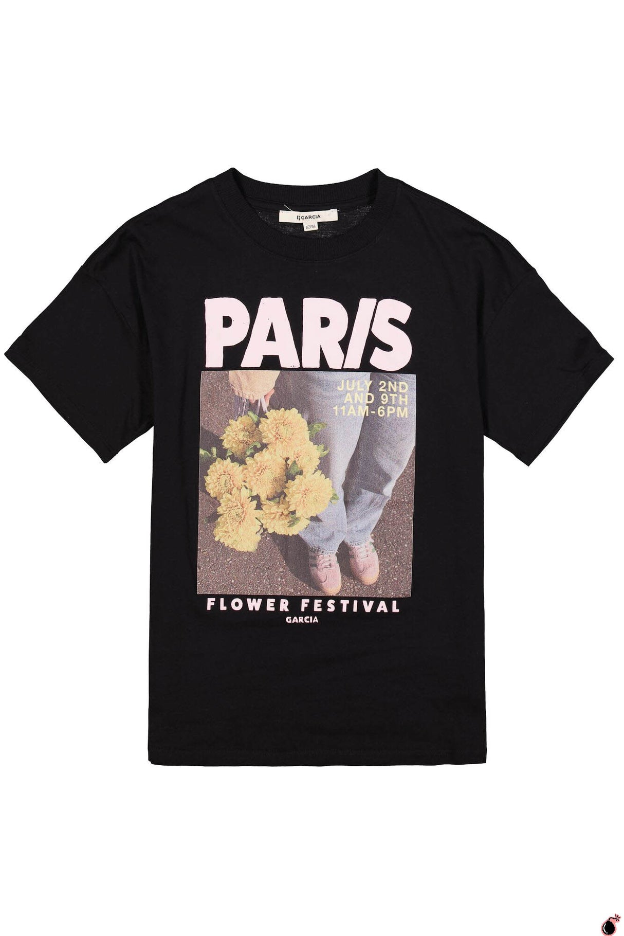 T shirt Beatrice Noir