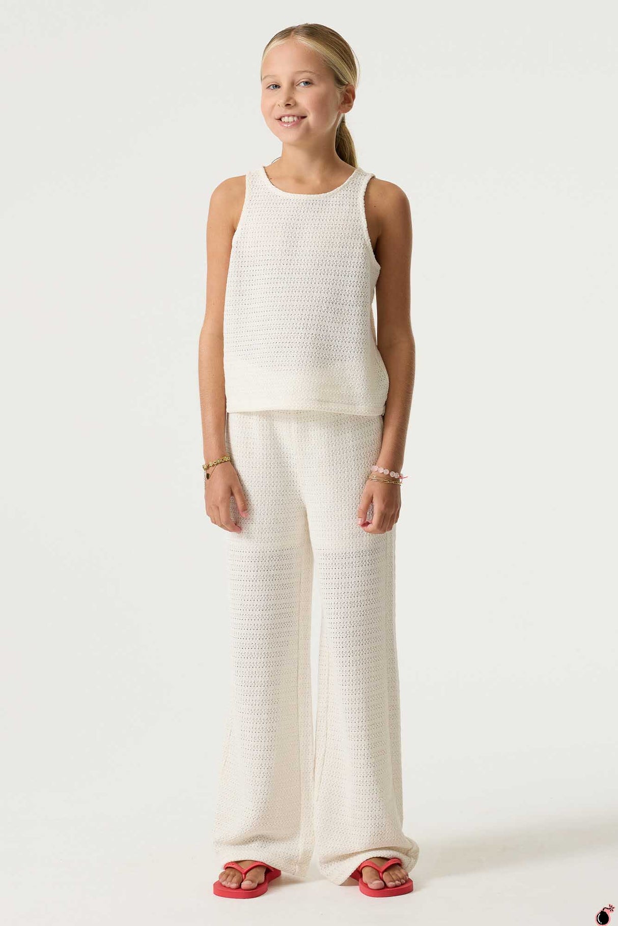 Pantalon Emanuela Blanc