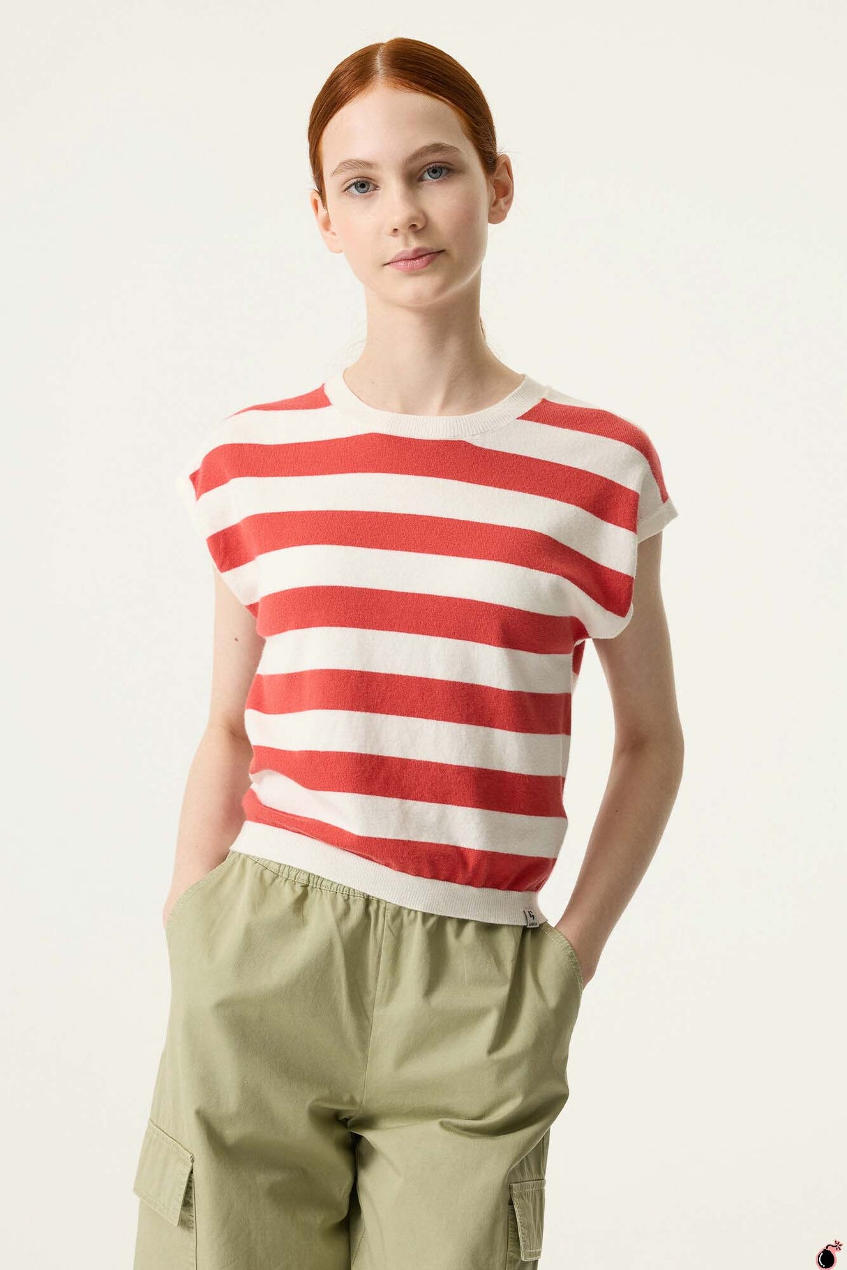 T shirt Adelaide Rouge