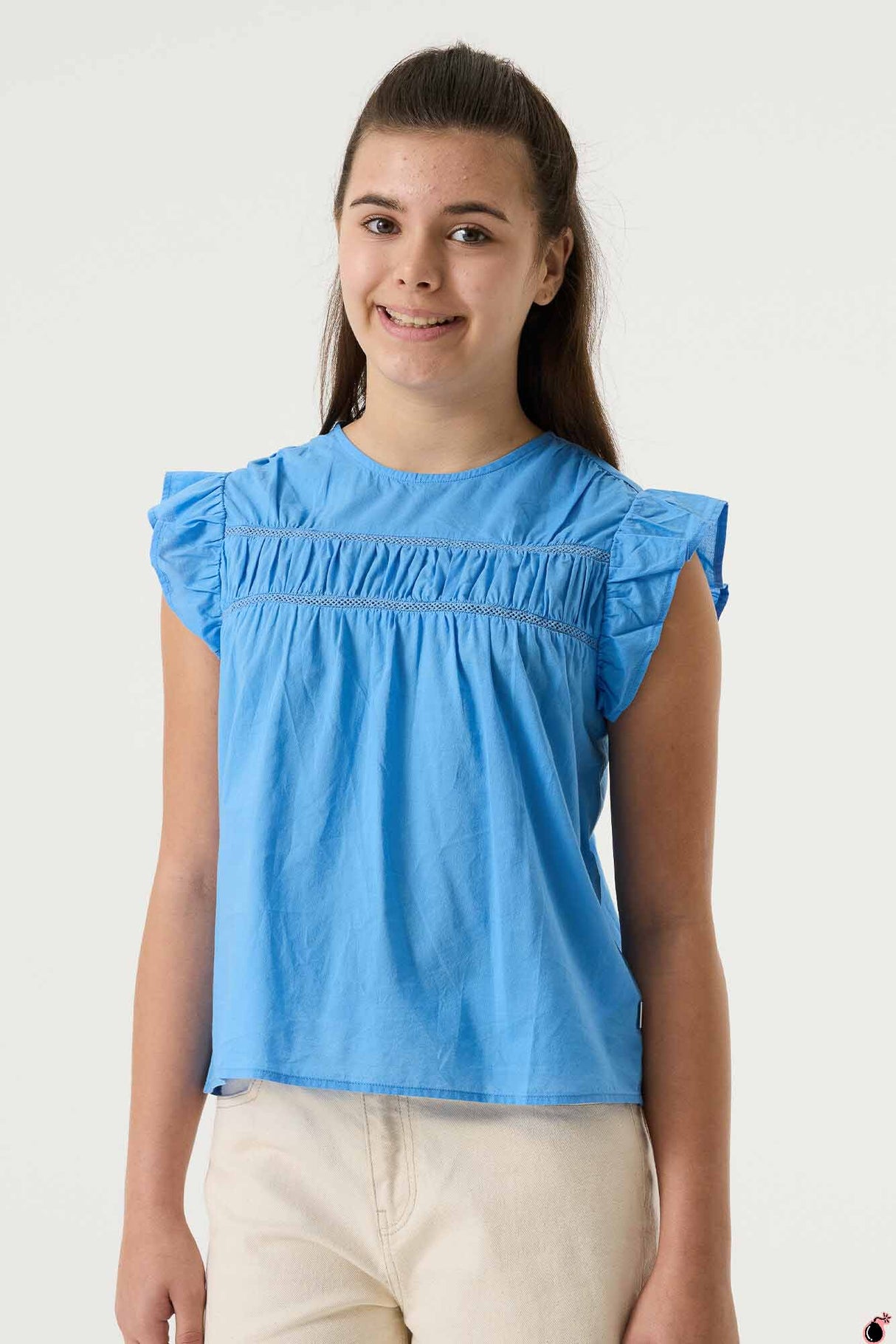 T shirt Natalia Bleu