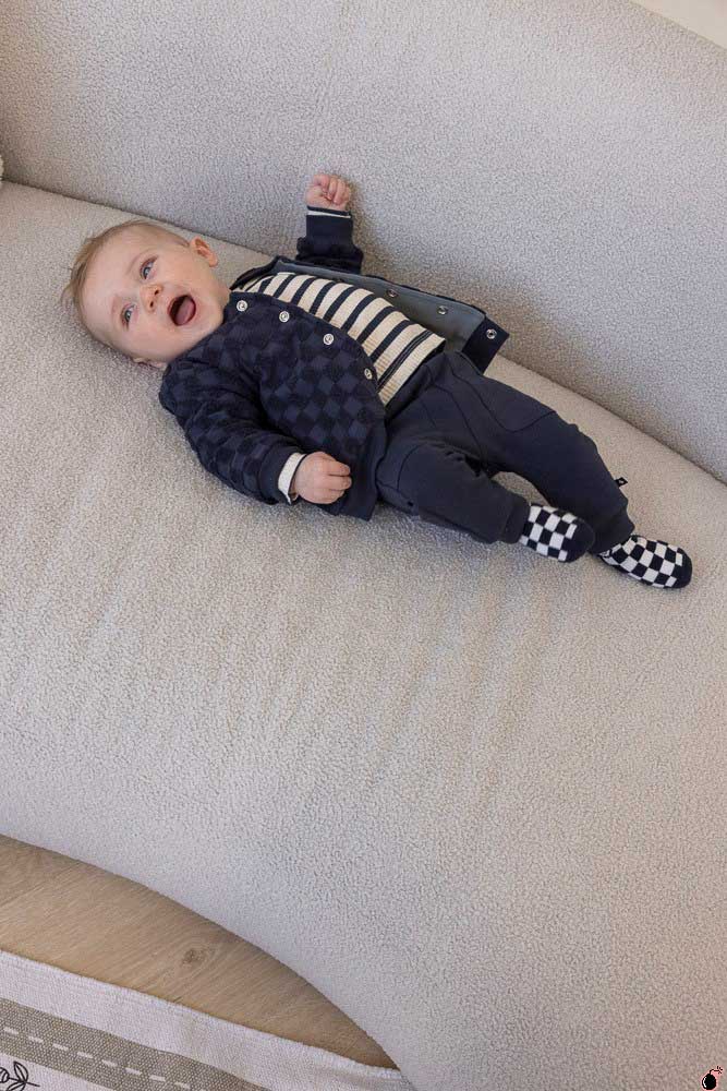 Gilet bomber Réversible Let's Go Bleu