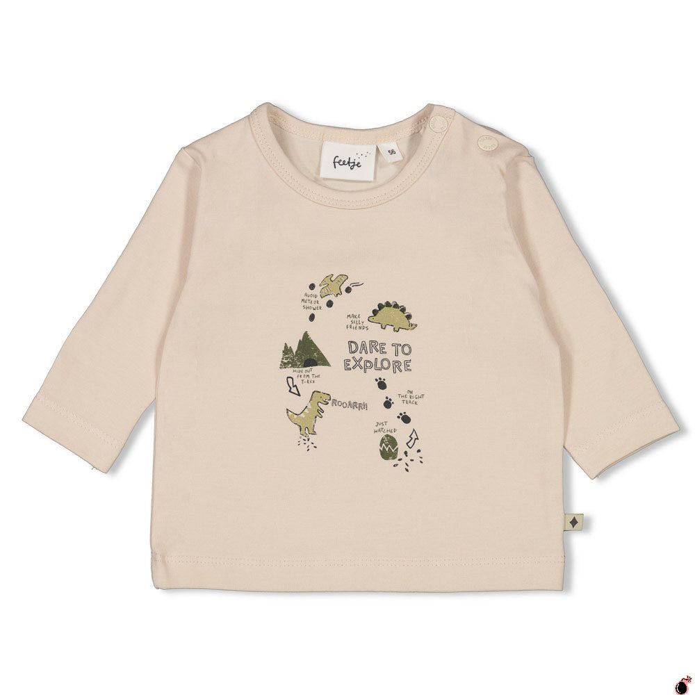 T shirt Rawrsome Blanc