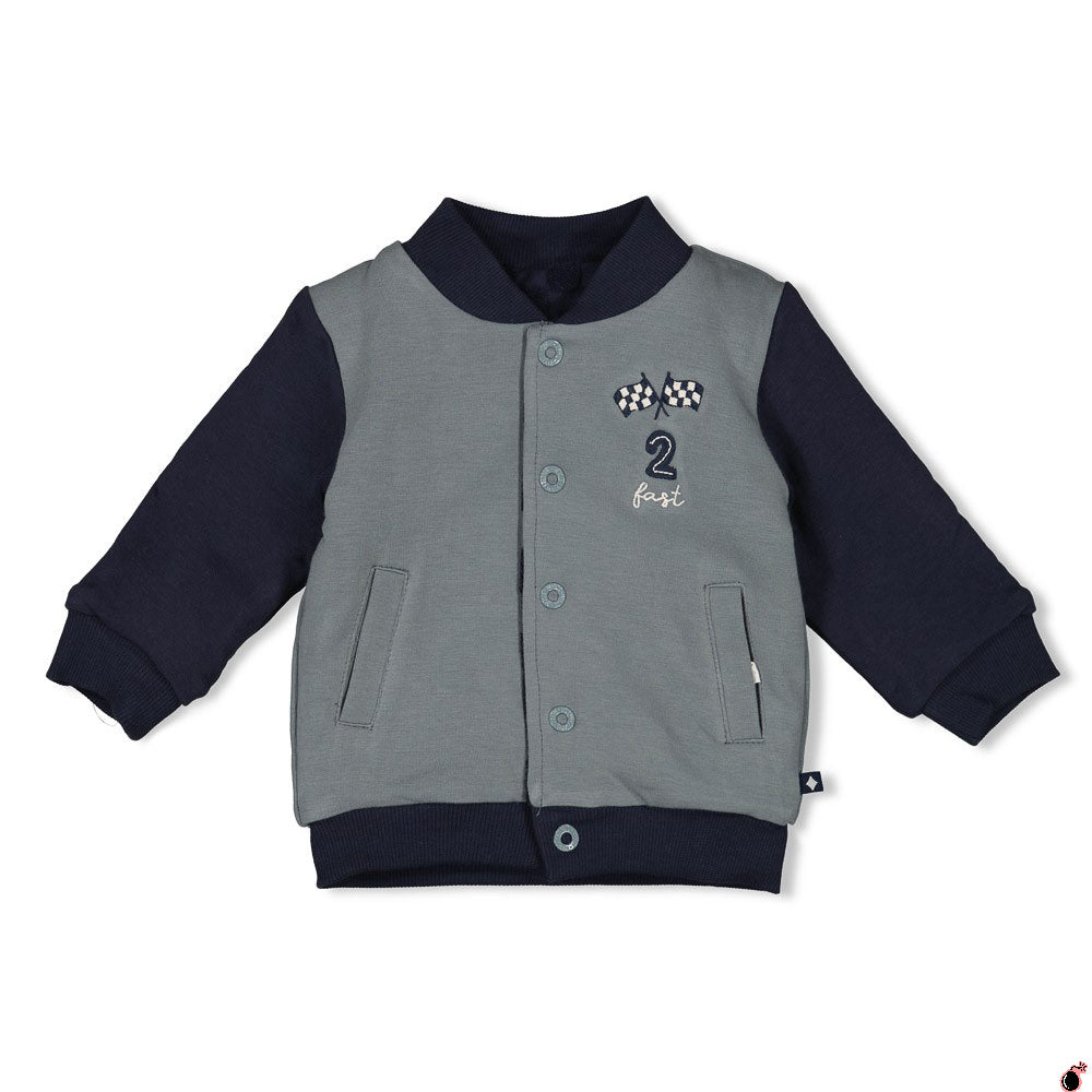 Gilet bomber Réversible Let's Go Bleu