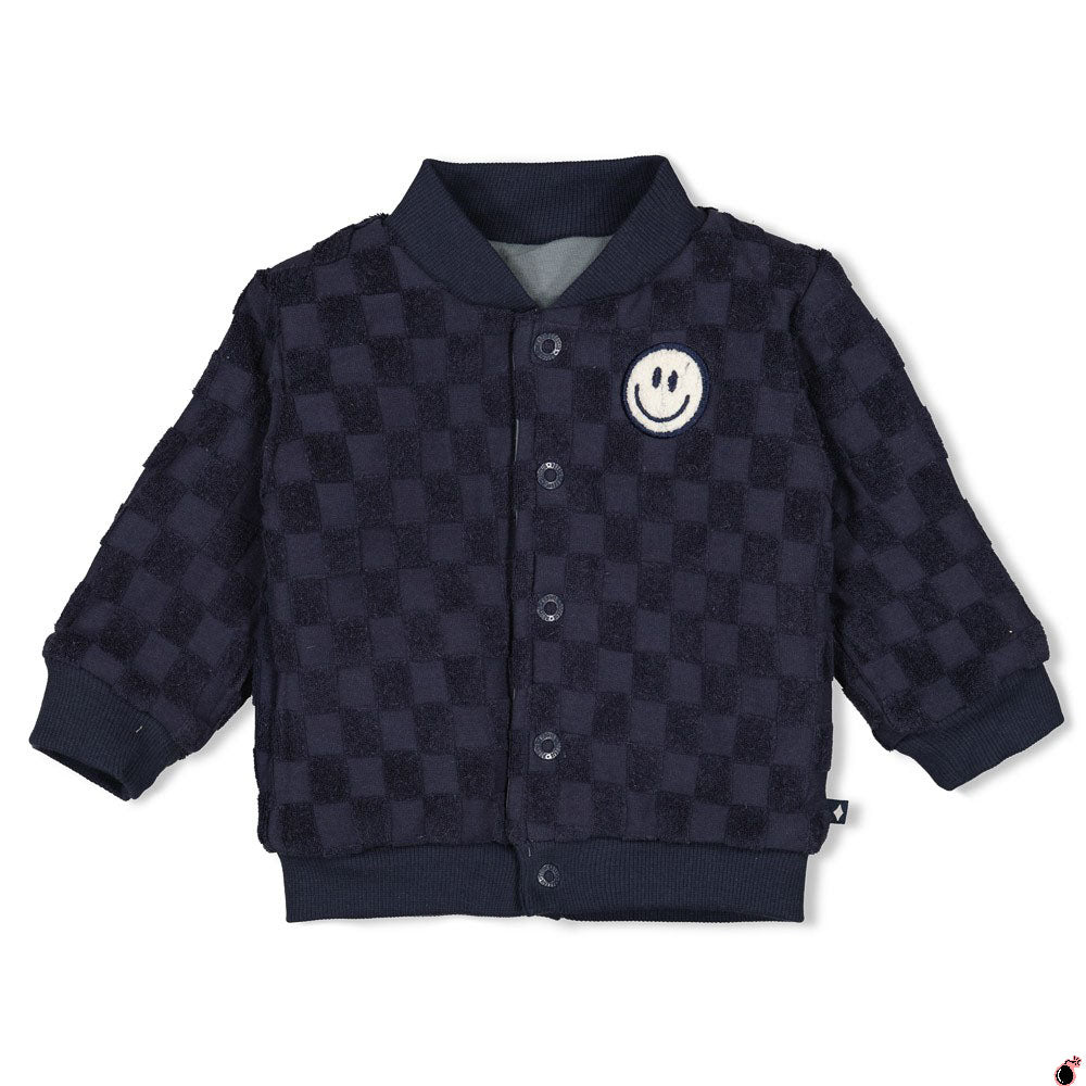 Gilet bomber Réversible Let's Go Bleu