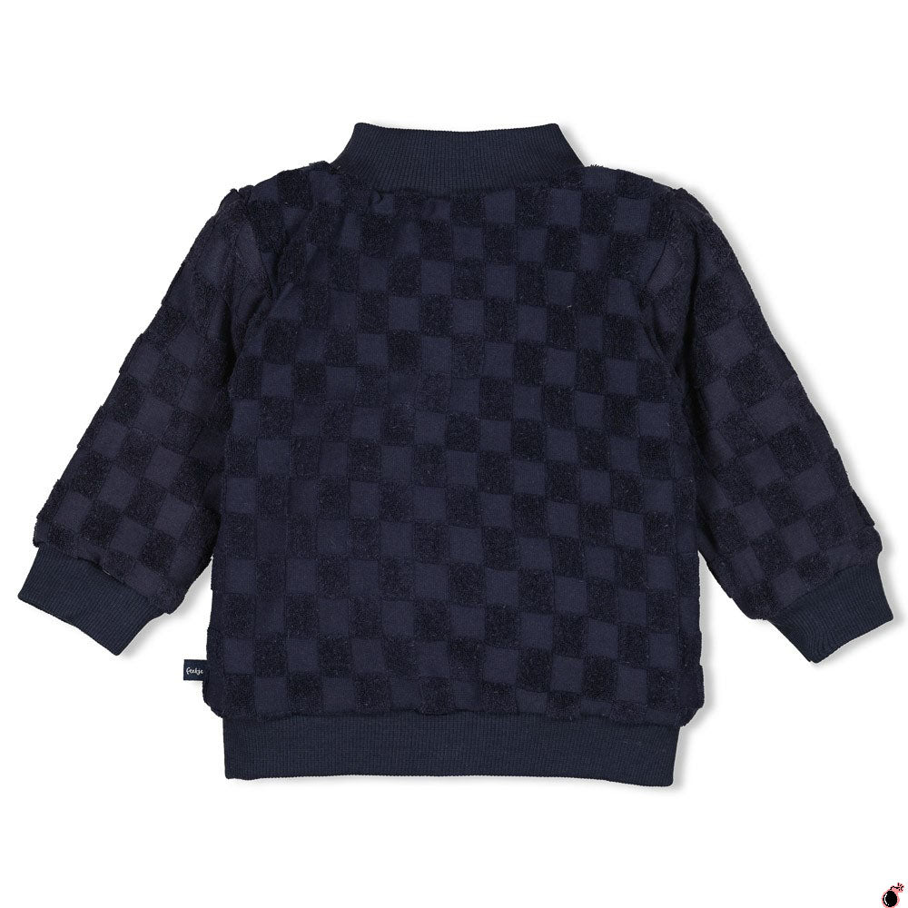 Gilet bomber Réversible Let's Go Bleu