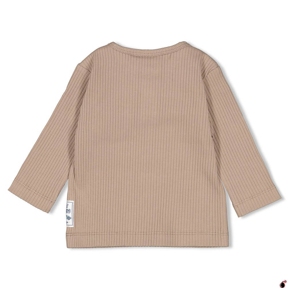 T shirt Let's Go Taupe