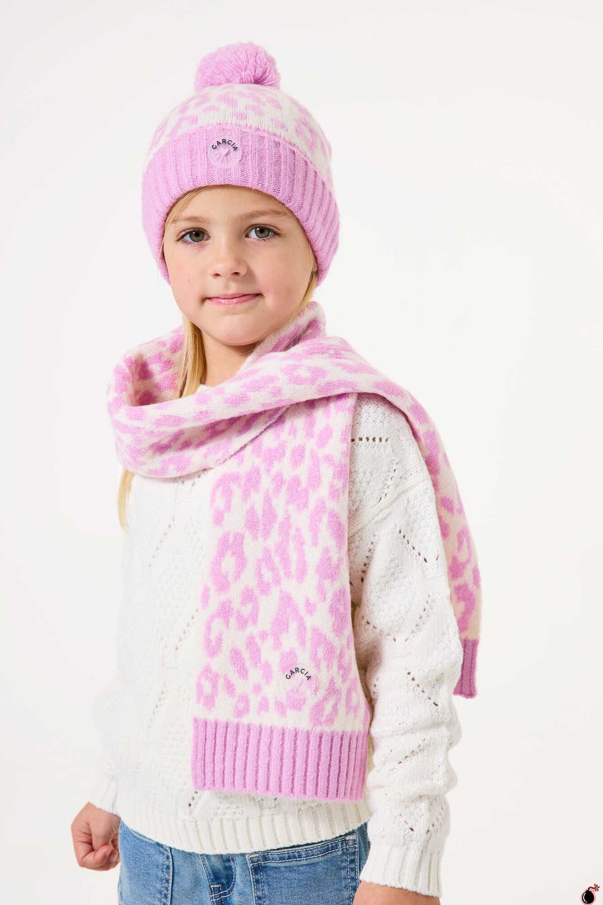 Écharpe Rosalia Rose